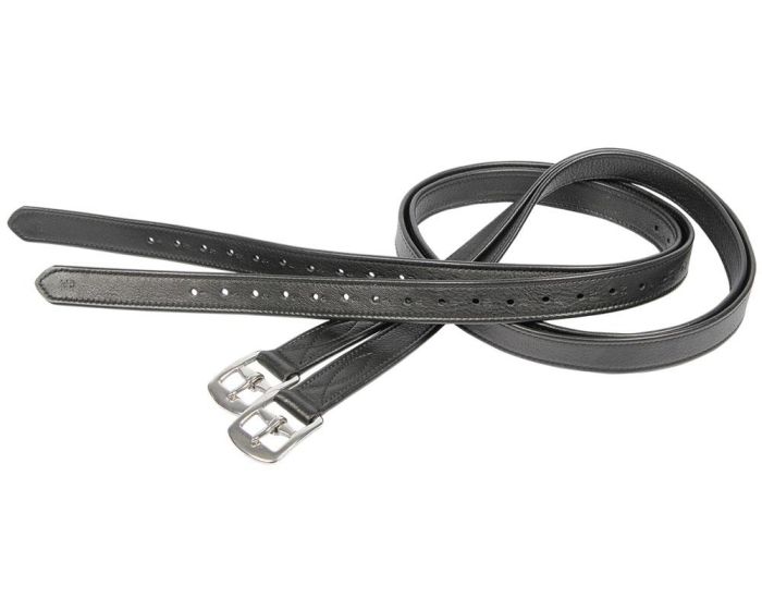 Harry's Horse Stirrup leathers Excellent black main product photo