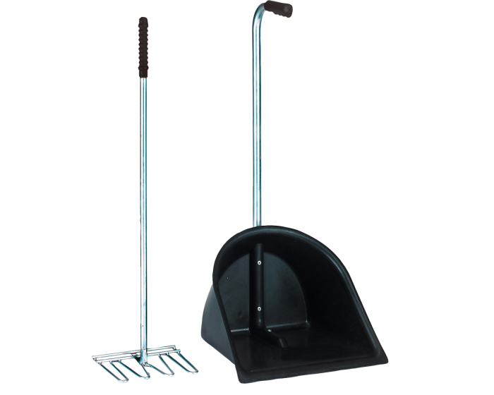 Hofman Mestboy bucket and rake. main product photo