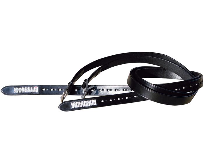 Harry's Horse Stirrup leathers, crystal main product photo
