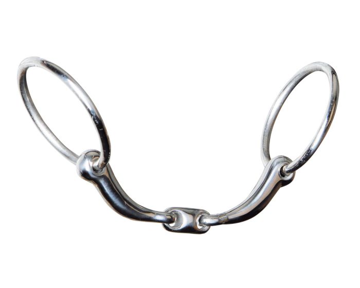 Harry's Horse Snaffle bit anatomical double joint 14mm main product photo