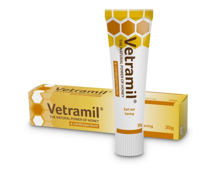 Sectolin Vetramil Honey Ointment - Tube small (P / H / K) main product photo