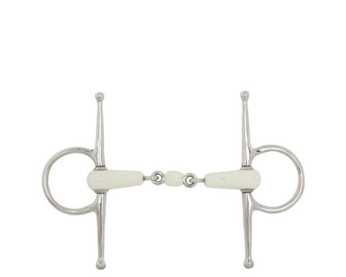 BR Double Broken Gag Snaffle Combo Comfort 18 mm Scissors 165 mm main product photo