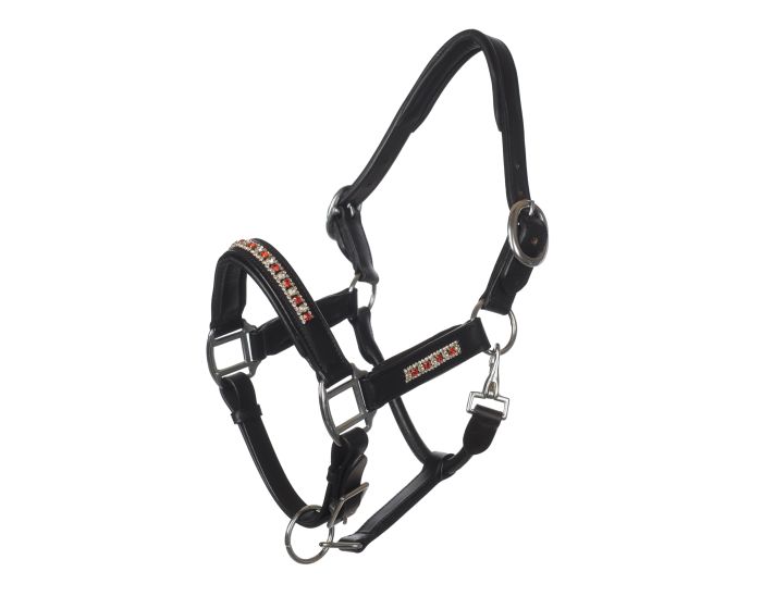 MHS Leather Halter "Diamante" main product photo
