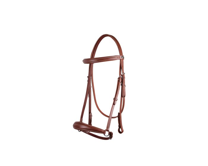 QHP Luxury Bridle with Low Nose Band main product photo