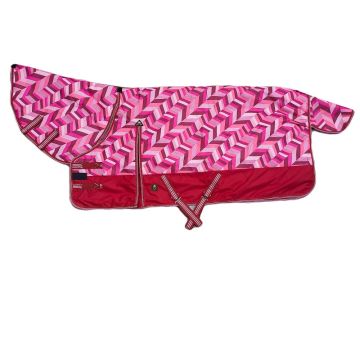 MHS Winter rug "Jessy" 300gr detachable neck 60/80 cm Pink