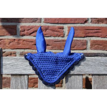 MHS ear net Pony Blue