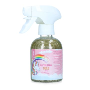Lucky Horse Unicorn Gold Glitter Spray 250 ml Gold