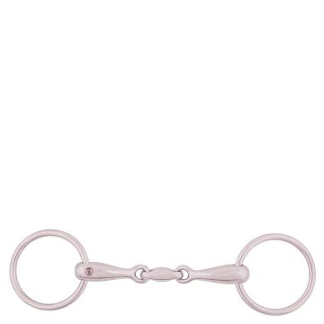 BR Double jointed loose ring snaffle 16 mm