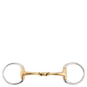 BR Eggbutt Soft Contact double jointed 16mm. 12,5 Gold
