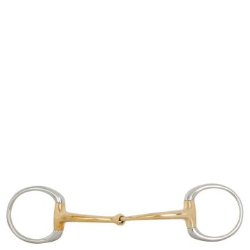 BR Single Broken Ring (Eggbutt) Soft Contact 12 mm Ø 50 mm 12 zilver / goud