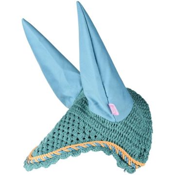 Imperial Riding Fly net Italy with luxury ears One Size Petrol-Ocean