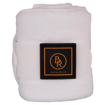 BR Fleece bandages pony Event Pony White