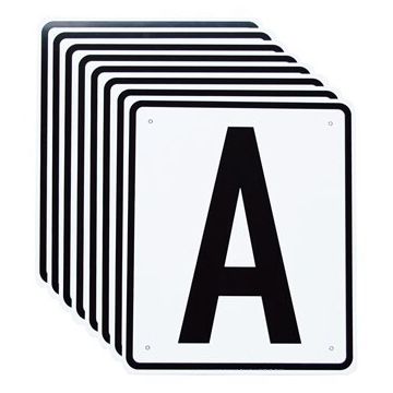 horka HANG DRESSAGE LETTERS BASIC SET OF 8