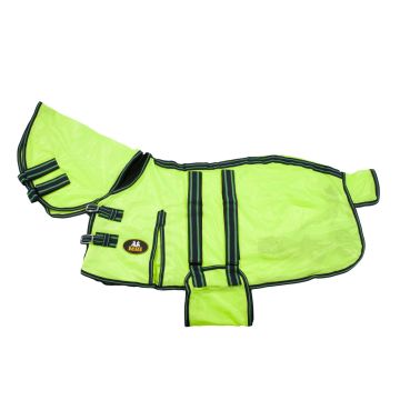 MHS Fly rug "Neon" with fixed neck  215 Green