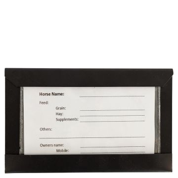 Premiere stable plate