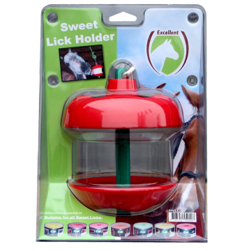 Excellent Sweet Lick Holder One Size Red