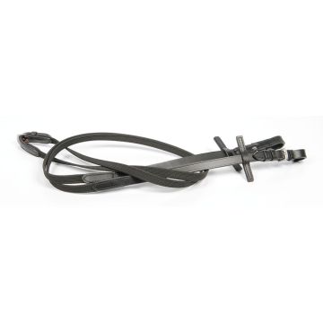 Harry's Horse Reins, super grip, extra narrow Full Black
