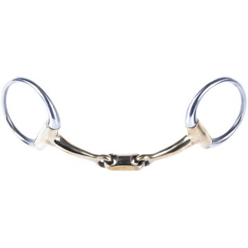 Harry's Horse Bustrail gold brass double-jointed oval-link