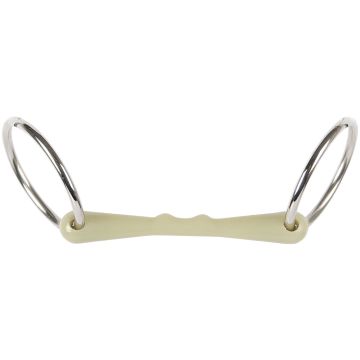 Harry's Horse Snaffle bit rubber 19mm apple