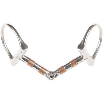 Harry's Horse D-snaffle copper rollers 13mm