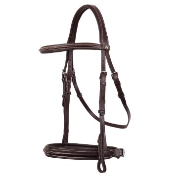 BR Hunter bridle Oxford Pony Brown / Silver