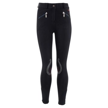 Premiere Riding breeches Poppy children silicone knee patches 176 Navy