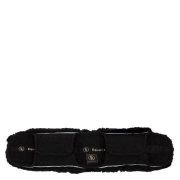 BR Girth cover Polycotton 50 Black / Black