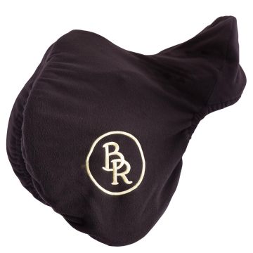 BR Saddle cover fleece all purpose One Size Black