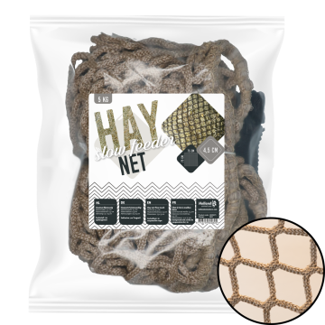 Excellent Hay Slowfeeder net 5 kg (5 mm thick, mesh size 45 mm)