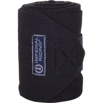 Imperial Riding Wool bandages 3 Black