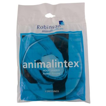 BR Animalintex Hoof Shaped Robinson SET / 3 One Size 1 Color