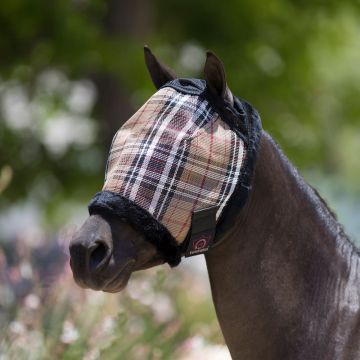 Kensington Fly Mask II Deluxe Black Pony 