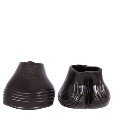 Acavallo Soft gel over reach riding boot straps S Black