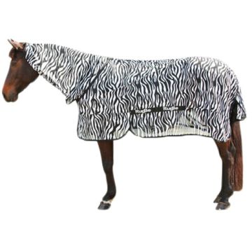 Excellent Fly rug Zebra including neck piece