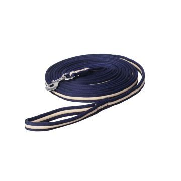 MHS Lunge rope "Bright" 6 meters 6 Navy-Cream