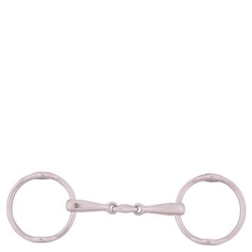 BR Double Broken Gag clip solid stainless steel 18mm