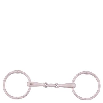 BR Double Broken Gag clip solid stainless steel 18mm 14,5 RVS