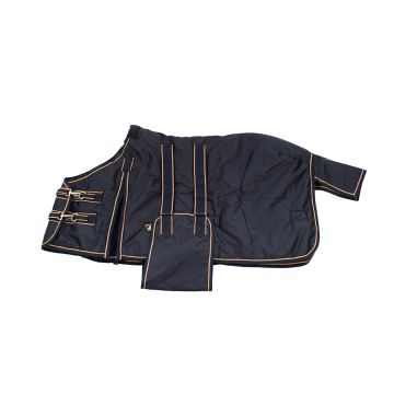 MHS Turnout rug Bentley 100gr navy 85/110 cm