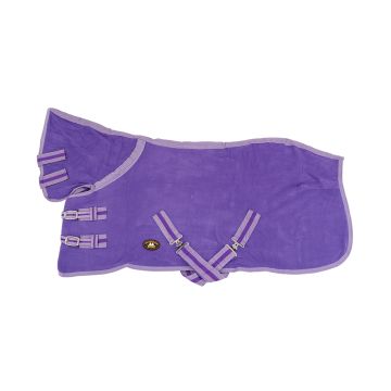 MHS Fleece Rug Zero With Neck Purple 125/155 cm 