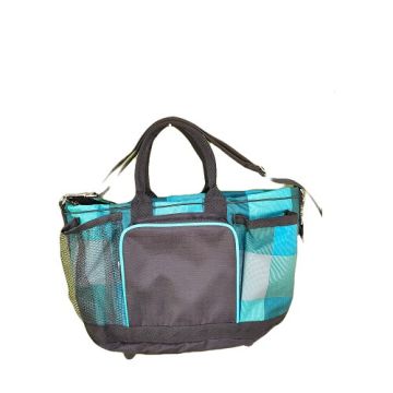 MHS Grooming bag One Size Green Squares