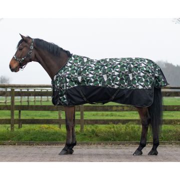 QHP Winter rug turnout luxury 300gr 90 Army