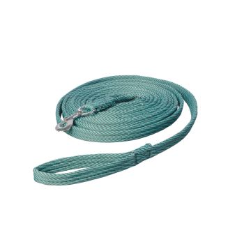MHS Lunge rope "Cross" 8 meters 8 m Green