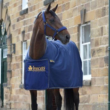 Bucas Panel Prize Cooler Promo Blanket 213 Navy / Gold