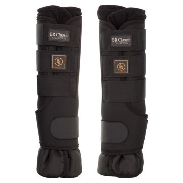 BR Stable riding boot straps Classic front legs S Black