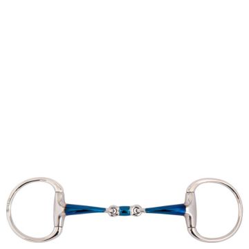 BR Double jointed eggbutt Sweet Iron 14 mm 11,5 Blue / Silver
