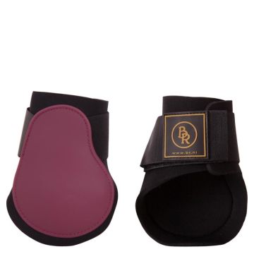 BR Fetlock boots Event without elastic. Pony Bordeaux Red